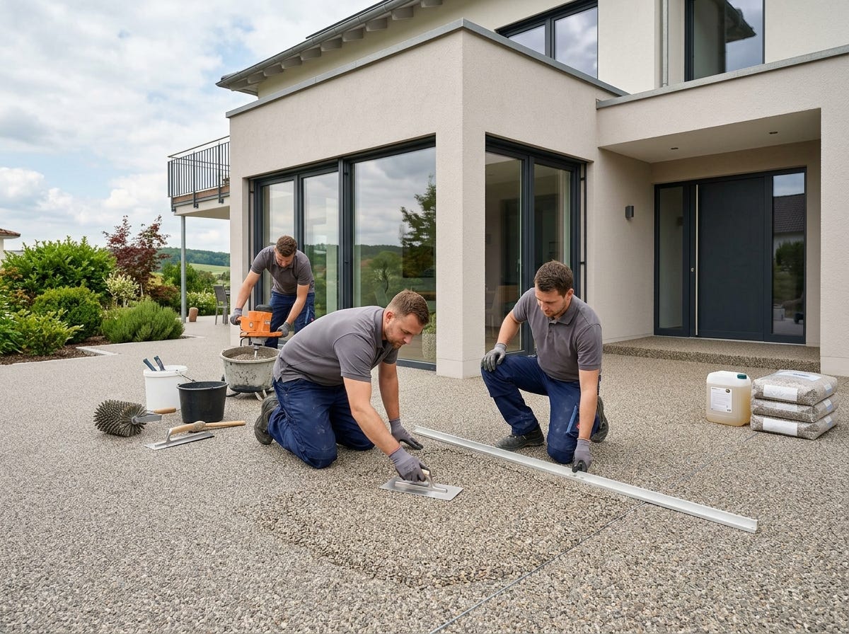 Steinteppich Servicefirma in Ostalbkreis mit zuverlässigem Verlegeservice