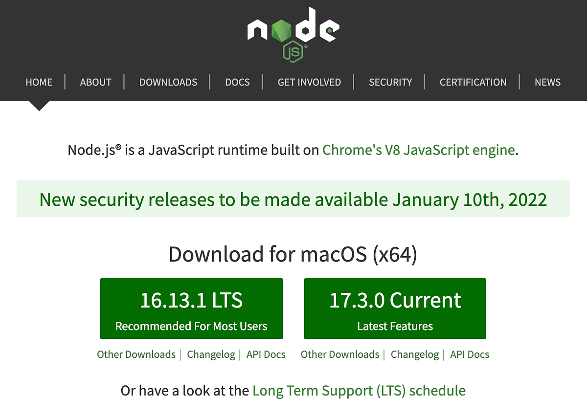 [JavaScript Series] How to install Node.js on your PC/Laptop | by Eko ...