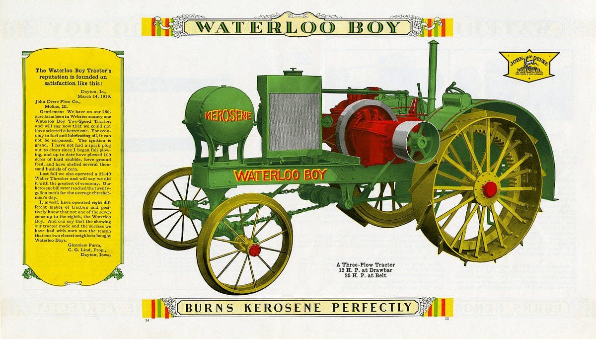 John Deere Exhibit Digs Up a Century of Innovation by Michael Morain