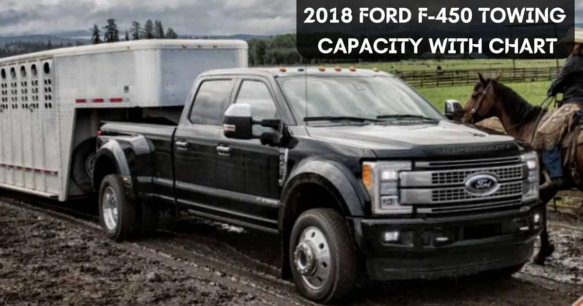 2018 Ford F450 Towing Capacity. The 2018 Ford F450 isn’t just any