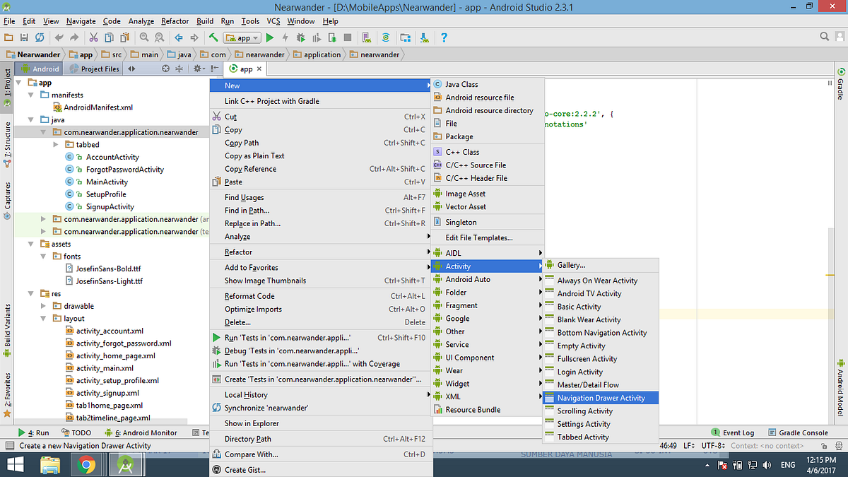 Week 7 — Create Layout Drawable Navigation | by Zulkarnain Sahlan ...