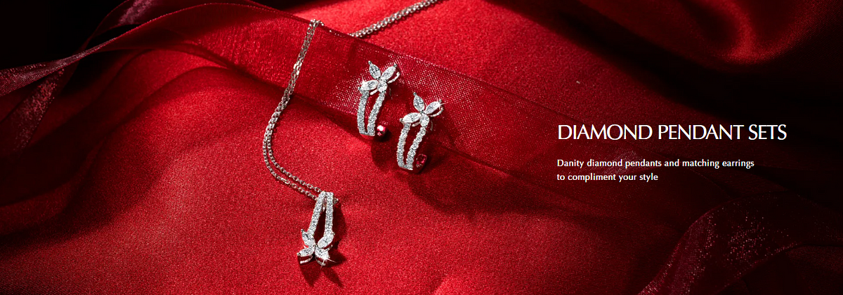 Radiant Elegance: Elevating Style with Exquisite Diamond Pendant Sets 