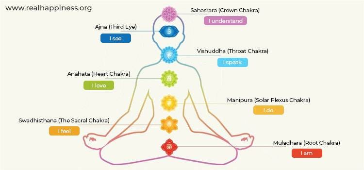 7 CHAKRAS IN BODY — LOCATION | by Meditation Courses in India | Medium