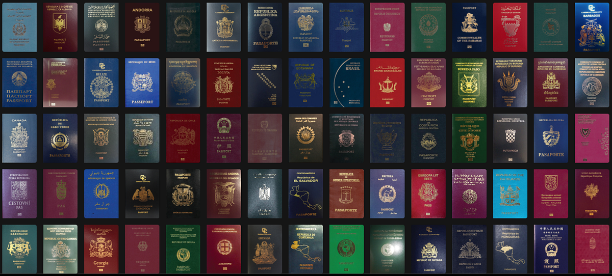 What Is The Meaning Behind Different Passport Colors? by GreatJobWall