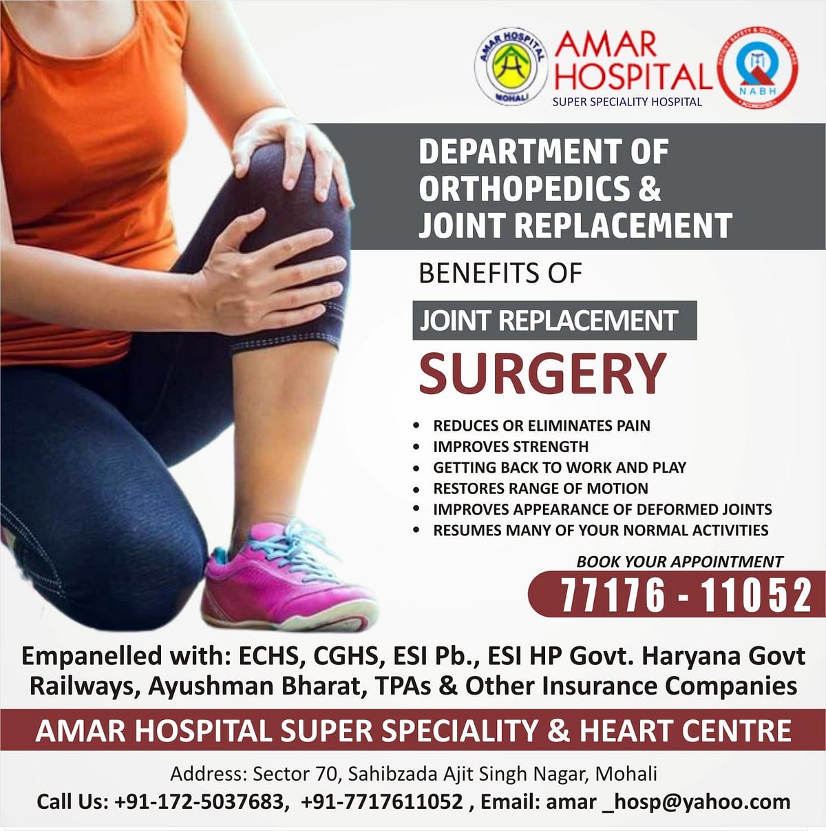 Top Orthopaedic Doctors in Chandigarh by Amar Hospital Mohali Sep, 2023 Medium