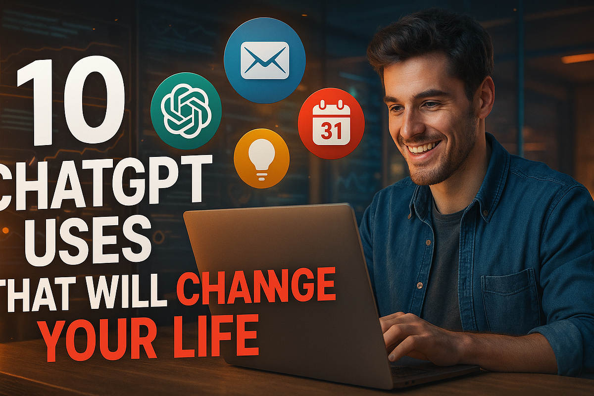 🔥 10 ChatGPT Uses That Will Literally Change Your Life by Yash rane
