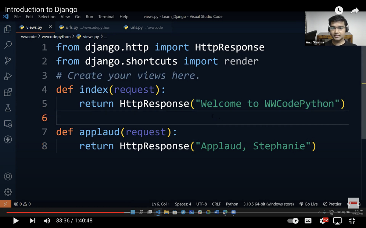 Introduction to Django. Django is the most popular and… | by Anuj ...