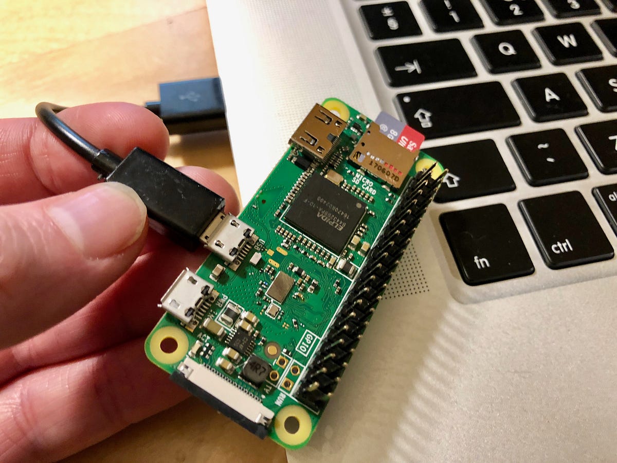 Setting up a Headless Raspberry Pi Zero | by Alasdair Allan | Medium