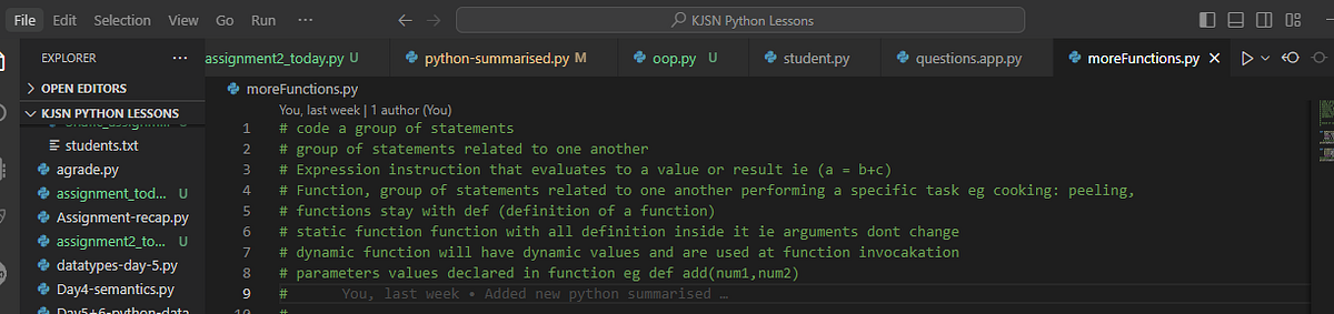 Comments in Python, python beginers, python Introduction | Medium