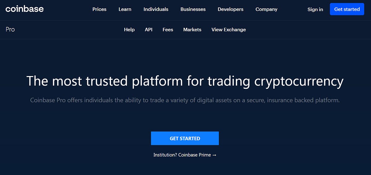 How to place limit order after shut down of Coinbase Pro? | by Shirajoy