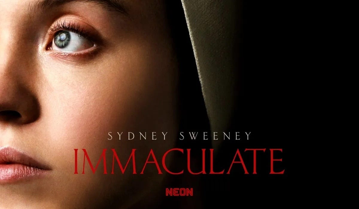 Movie Review: Immaculate. A Fresh Take on Horror with Sydney… | by  Stephanie Gillespie | Medium