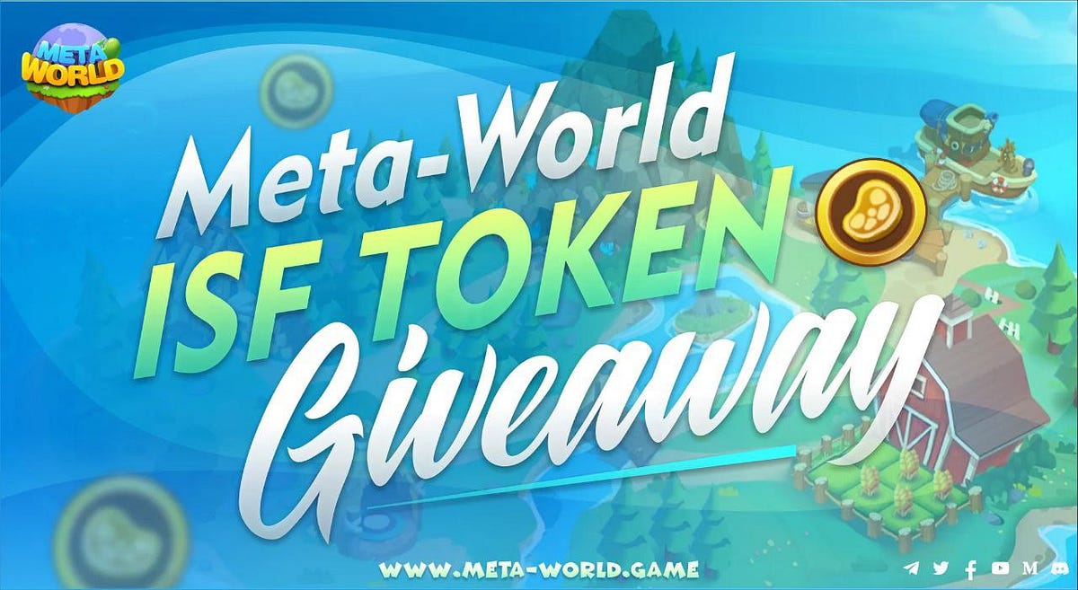 Did you know you can start playing MetaWorld with 1000 ISF tokens? Win ...