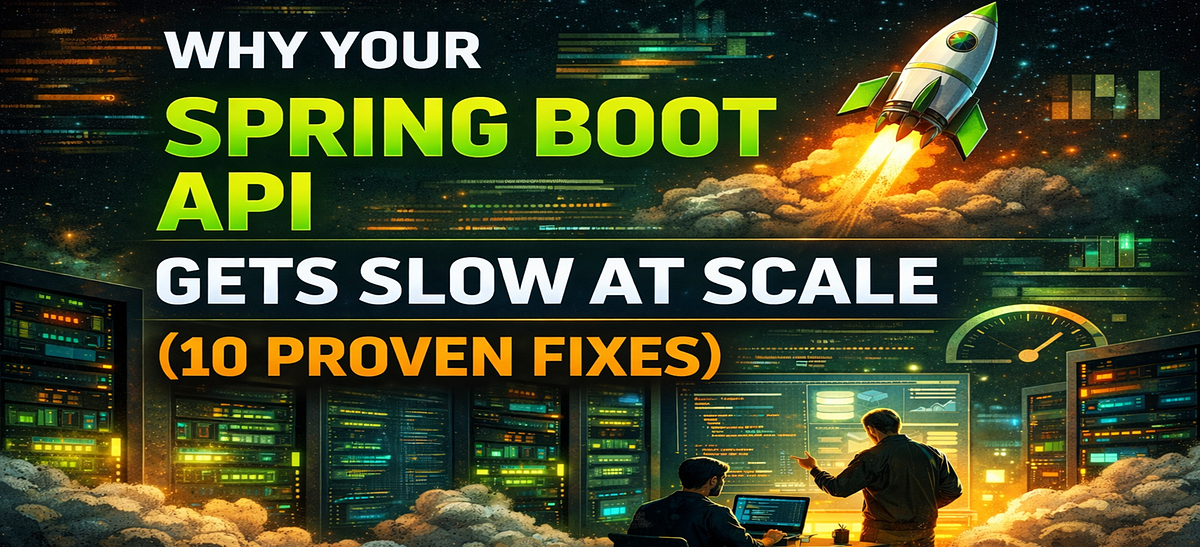 Why Your Spring Boot API Becomes Slow at Scale — 10 Proven Performance ...