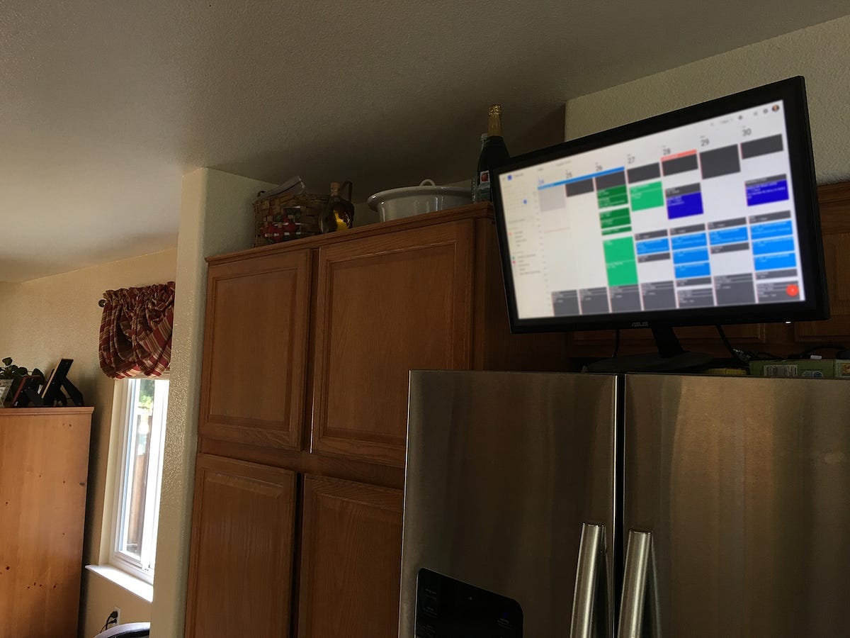 Quick Raspberry Pi Google Calendar Display Guide | by Matt Webb | Medium