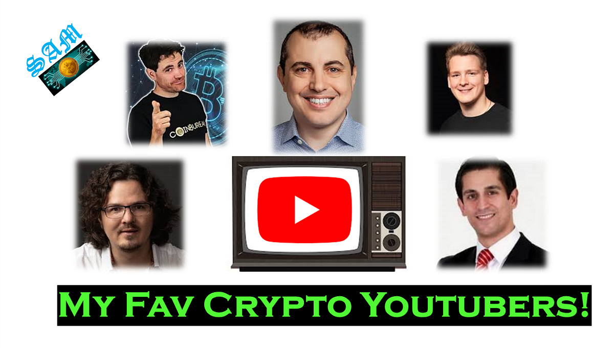 My Favorite Crypto Youtubers!. The number of channels on youtube… | by Sam  BTC | Medium