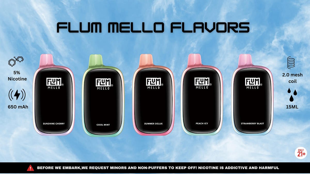 Flum Mello Flavors Clear FLUM Mello Vapes Flum Mello Heartbeat Flavor  Profile Flum Mello Flavor Review Roundup