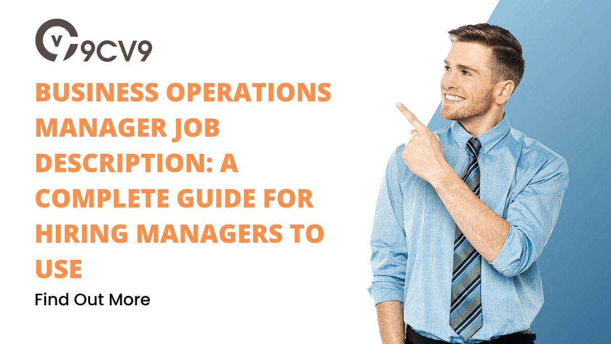 Business Operations Manager Job Description A Complete Guide for