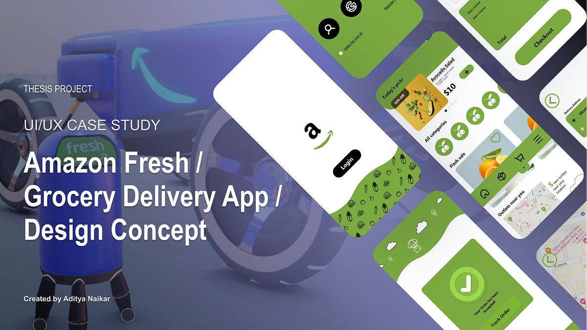 UI/UX Case Study: Amazon Fresh. Masters Design Thesis Project | by ...
