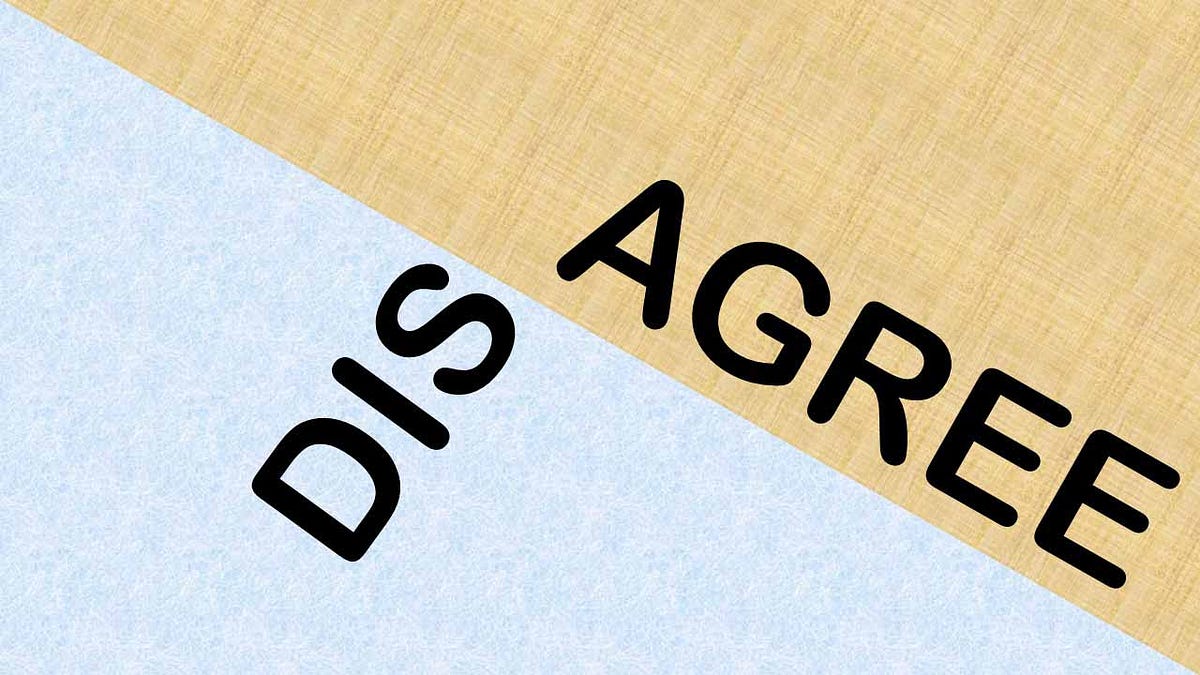 Agreeing to Disagree