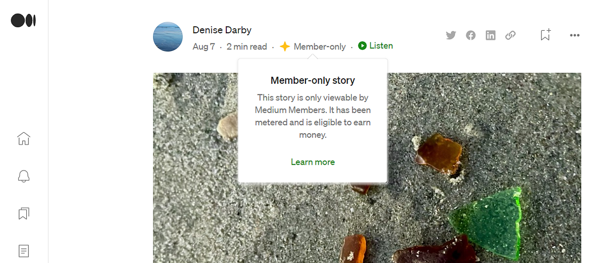 Medium’s Yellow Star. What Does It Mean? by Denise Darby Medium