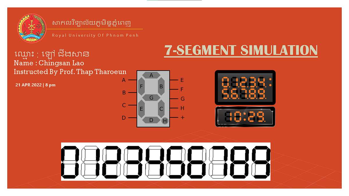 7-Segment Report. * អ្វីទៅគឺជា 7-Segment | by Laochingsan | Medium