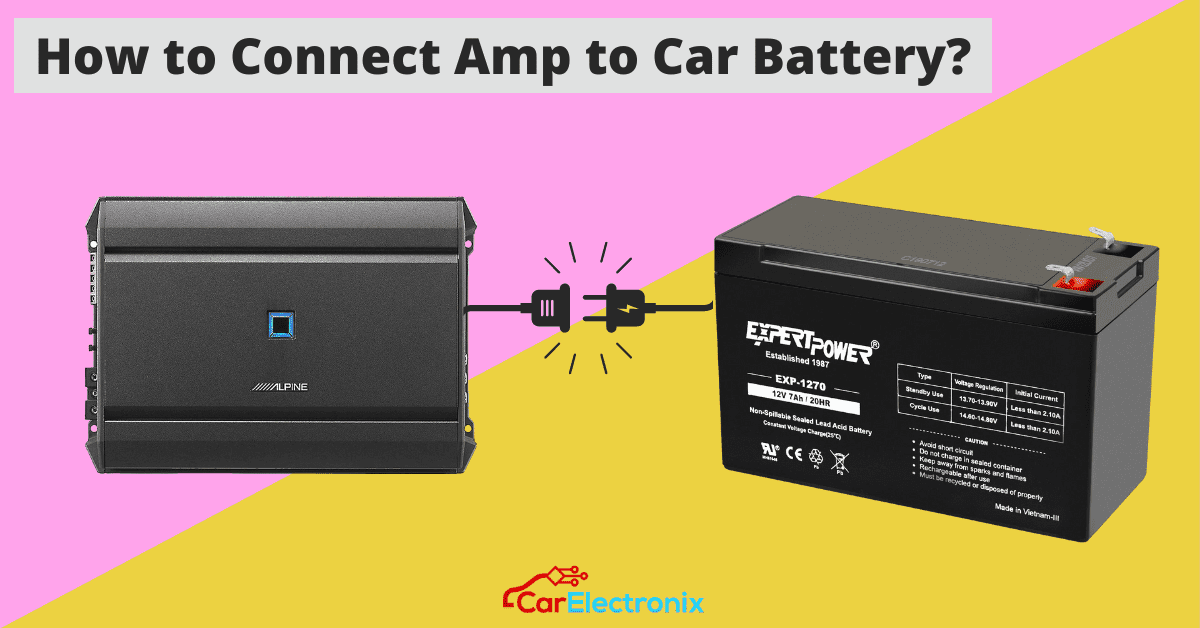 HOW TO CONNECT AMP TO CAR BATTERY? Car Electronix Medium
