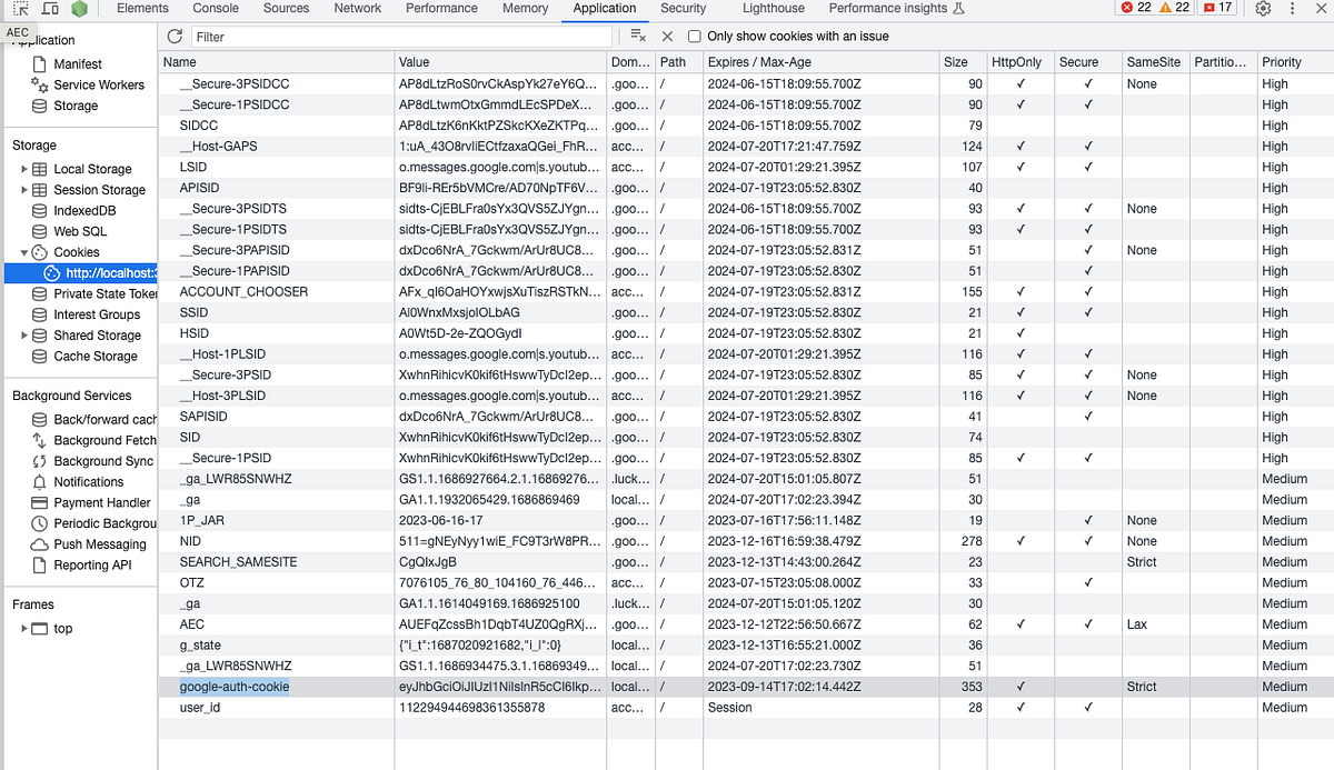NextJs Custom Session Cookie from Google Authentication by Zack Biernat Medium