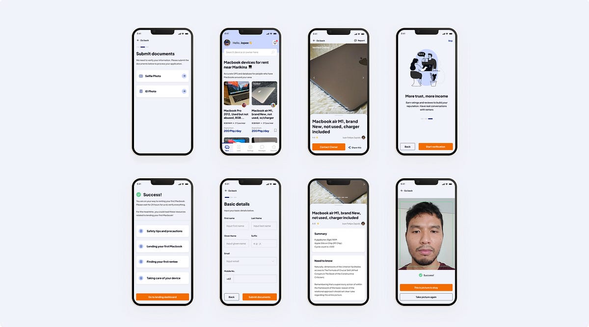 UX/UI Case Study : Macbook Rental Marketplace Mobile App (Part 1) | by ...
