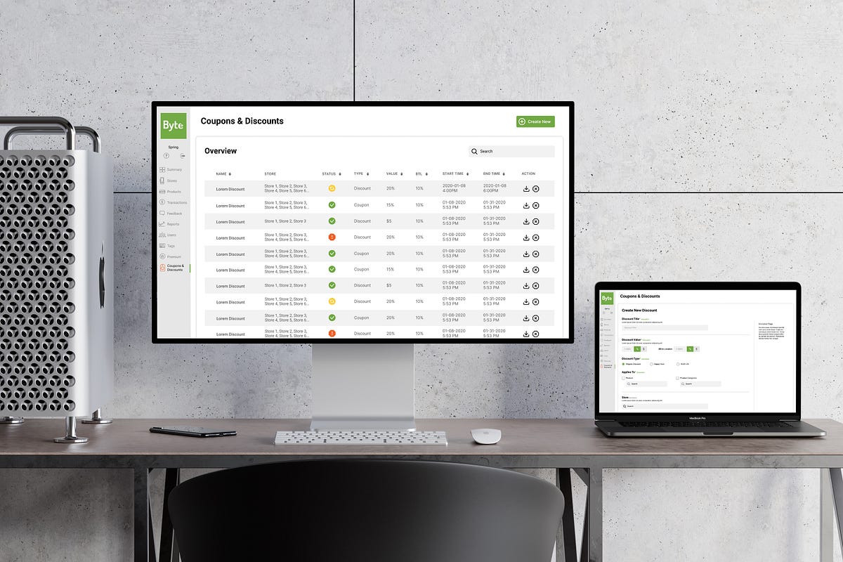 Byte Technology: UX Case Study. Better Discount setup experience for ...