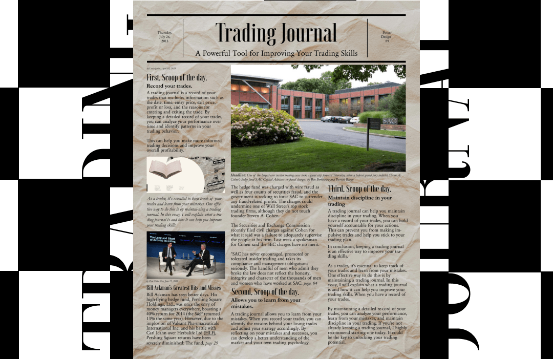 The Power of a Trading Journal: My Secret Weapon | by Louis Javier