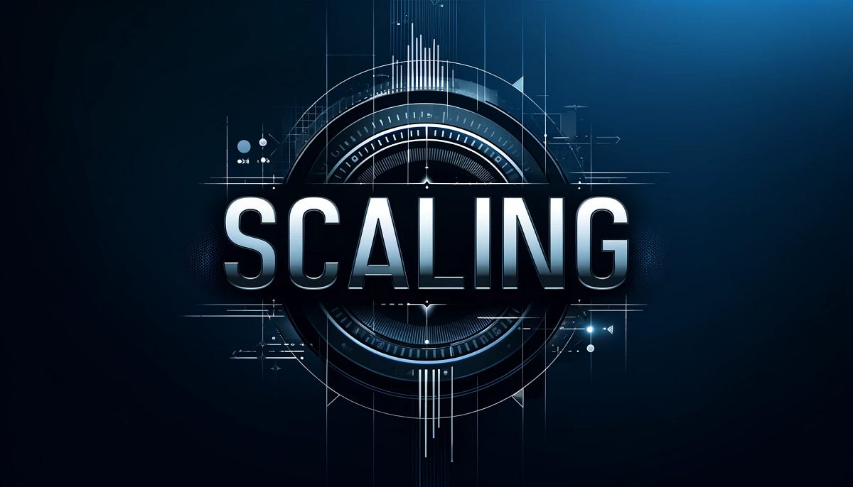 Vertical and horizontal scaling let s think a scenario where you ve