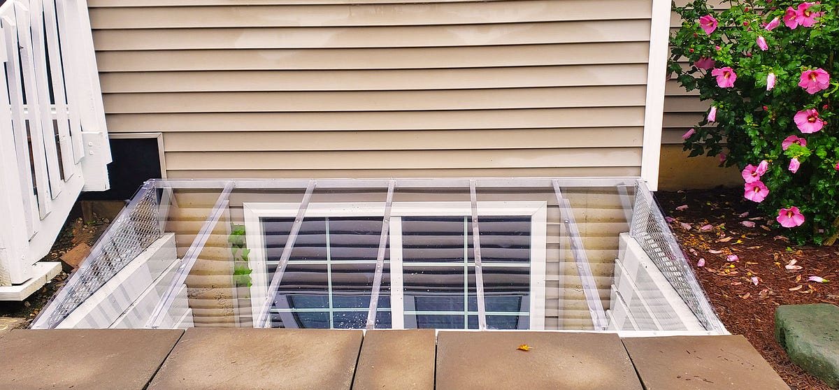 Plastic Window Well Covers vs. Metal Window Well Covers by Window