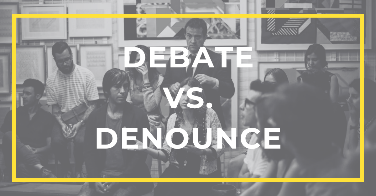 Debate vs. Denounce: How Cancel Culture Replaced Civil Disagreement