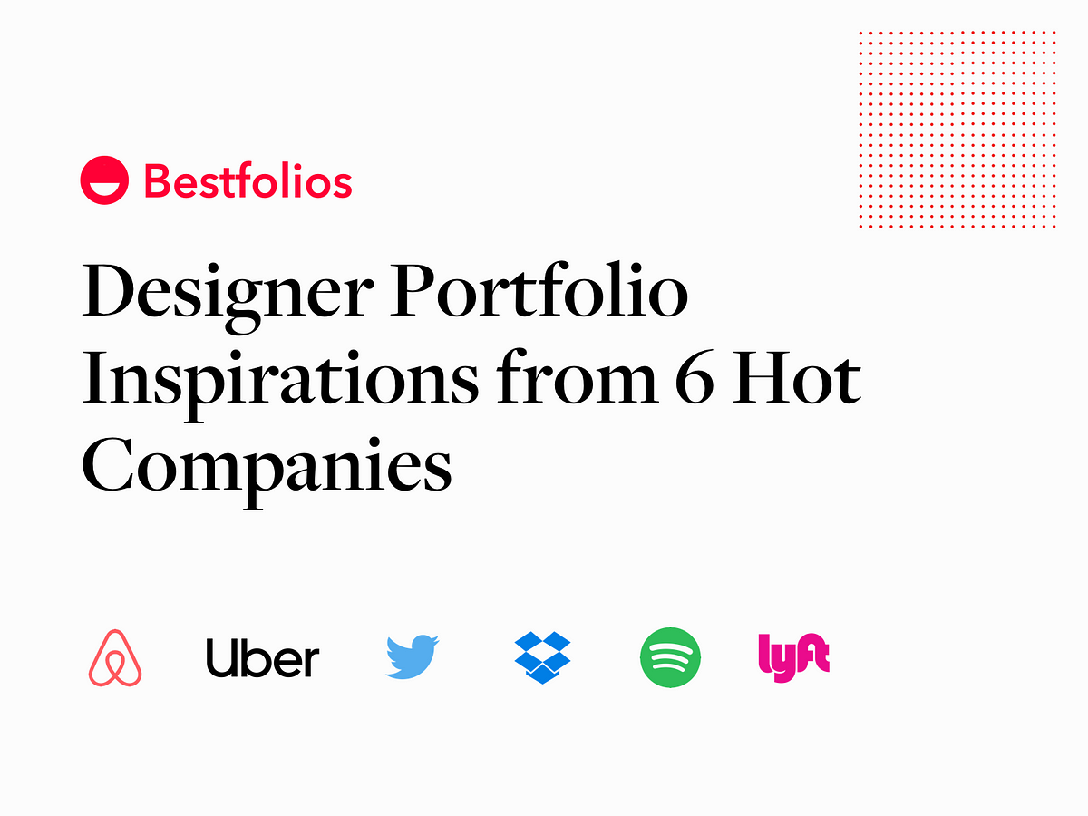 8 Trending Portfolios from Top Designers, by bestfolios.com, Bestfolios