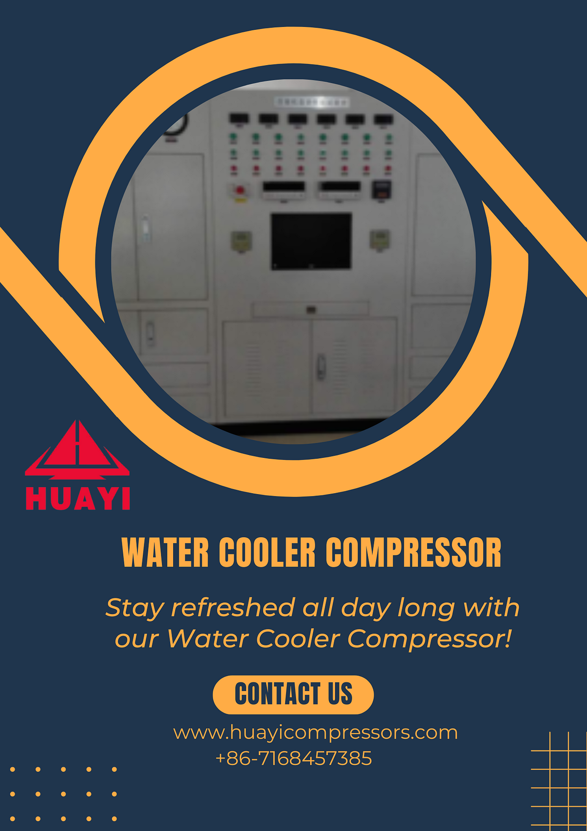 water cooler compressor Huayi compressors Medium