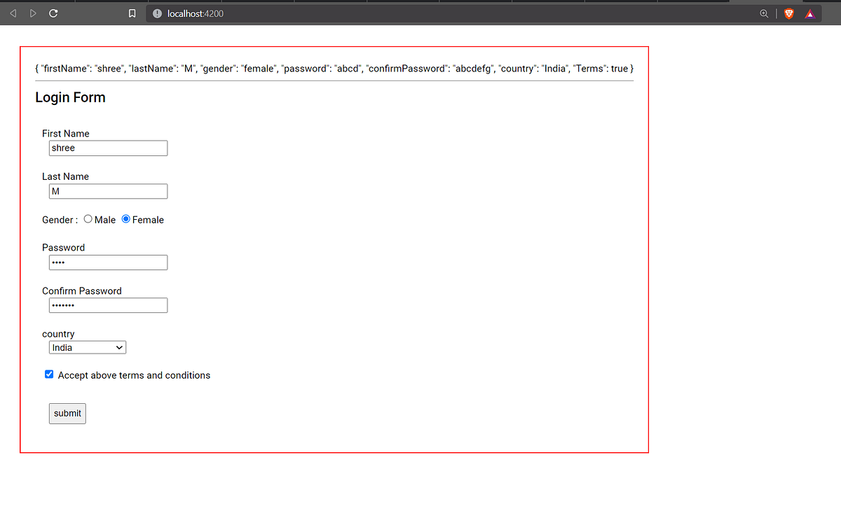 Creating Forms in angular?. DLithe_BC_JFS_DAY 13 | by Vagmishri | Medium