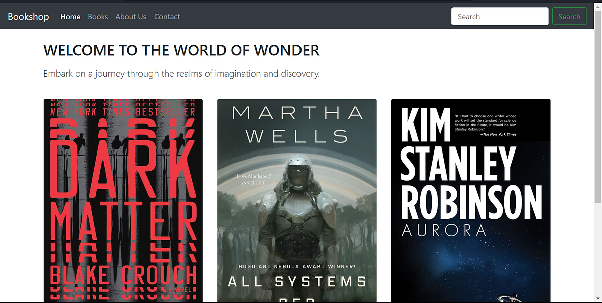 Building a Dynamic Online Book Store Website with Django | by ...