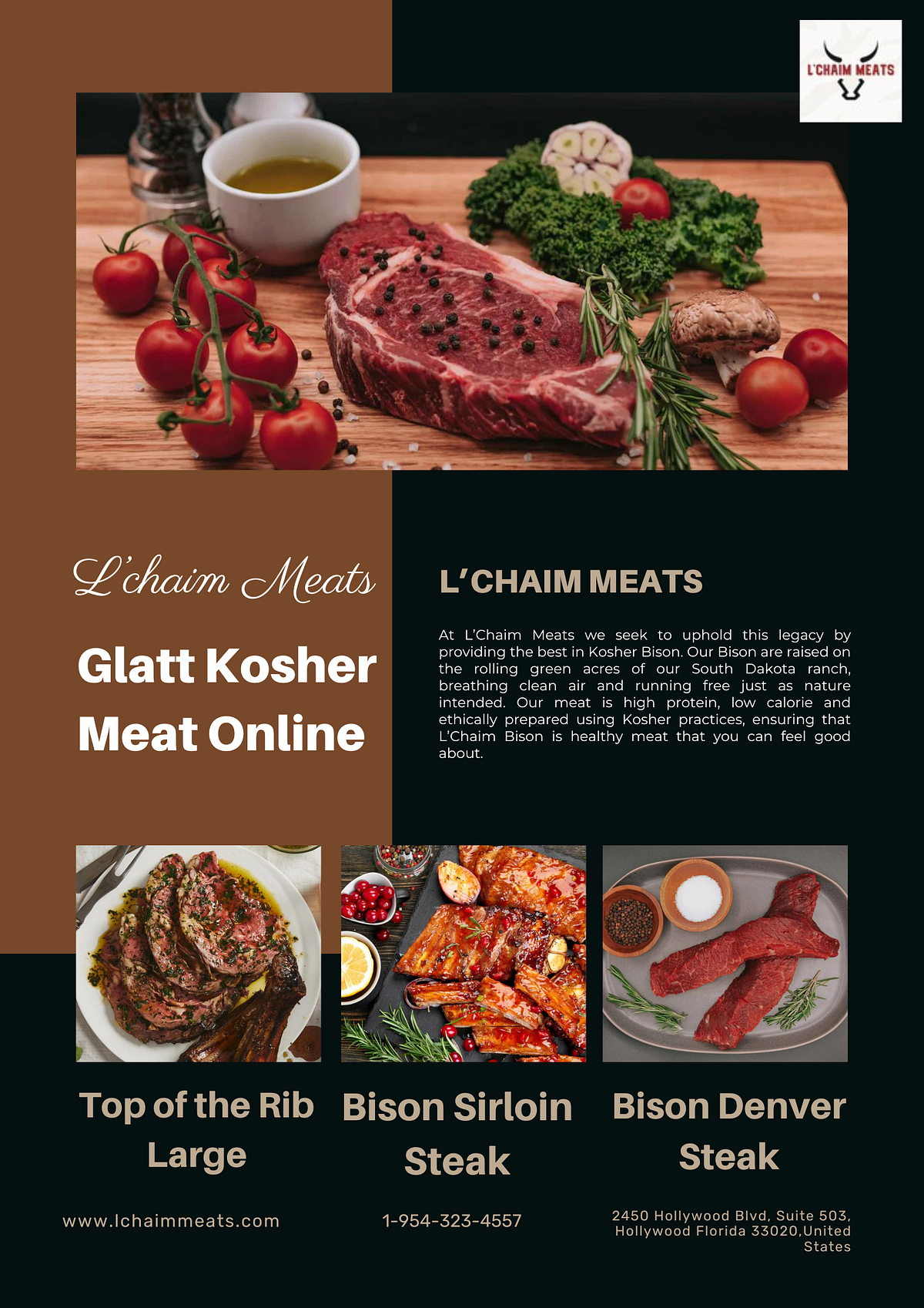 Glatt Kosher meat online Lchaimmeat Medium