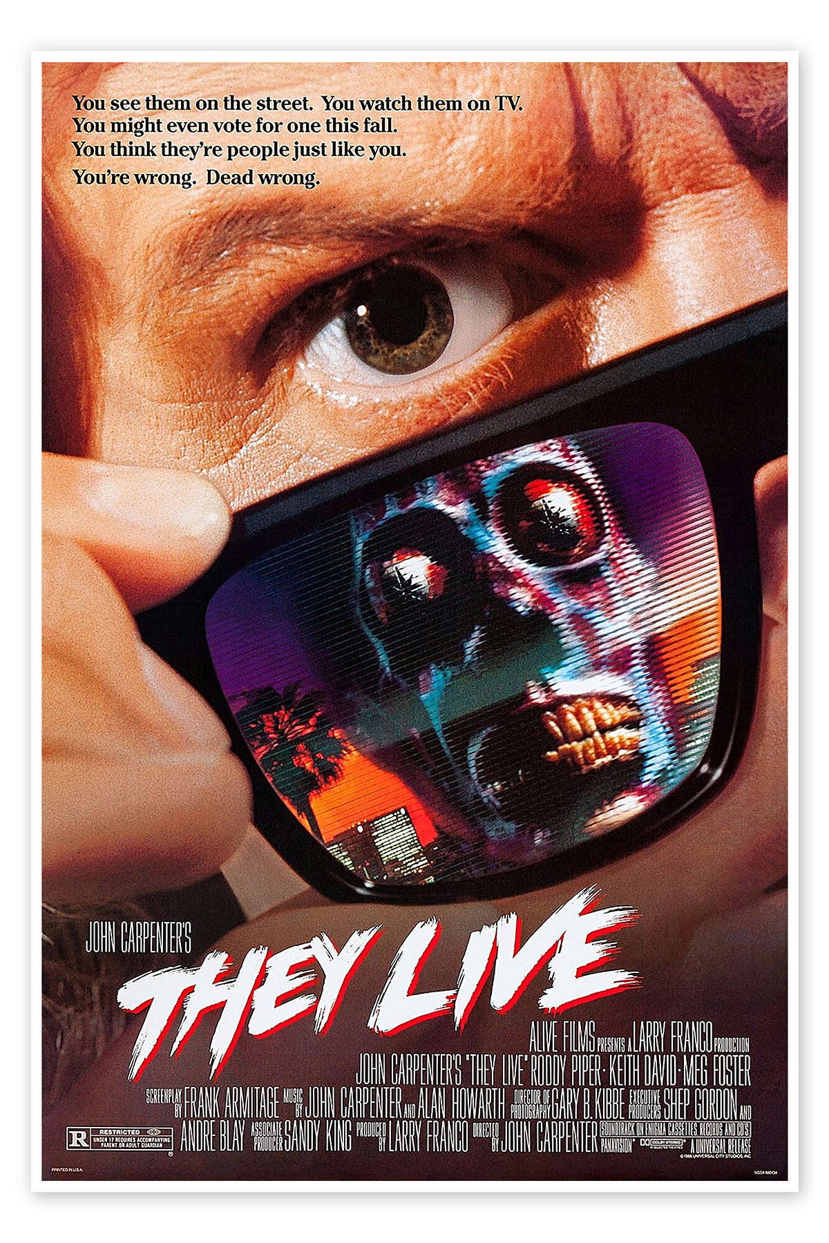 What’s Wrong, Baby?. Spoilers for They Live | by Sadie Smart | Medium