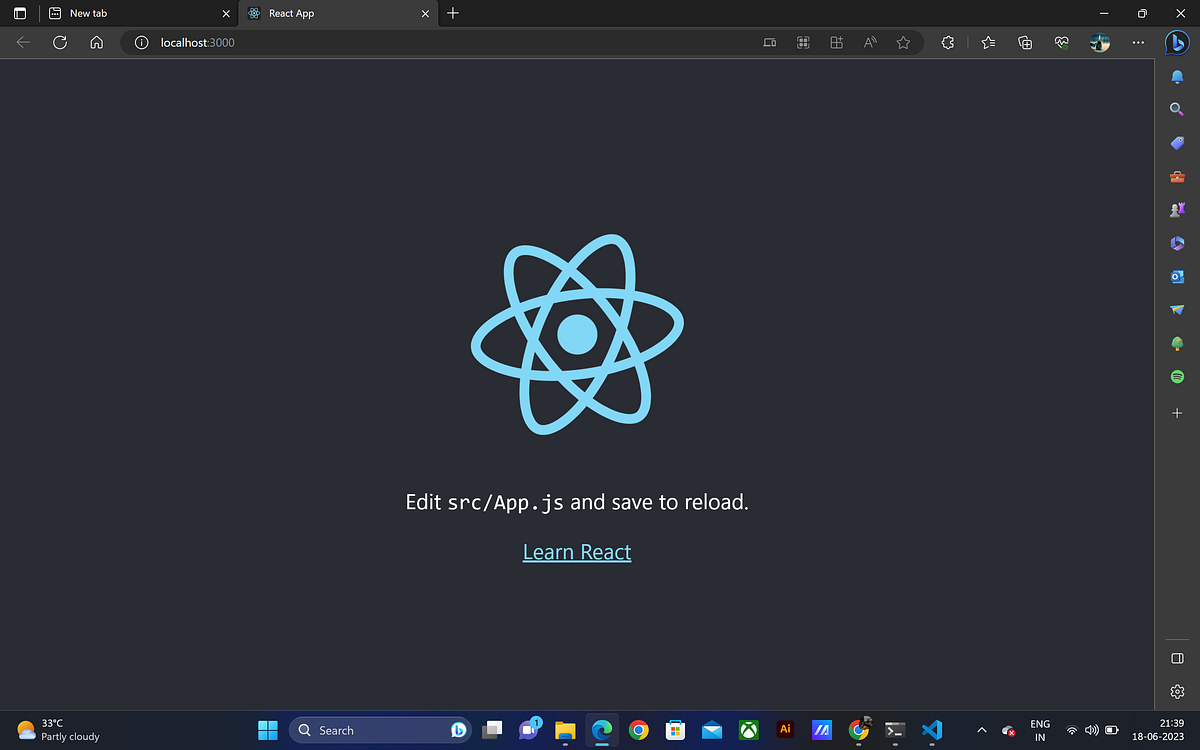 Creating A New React App By Lakshman Dasyam Jun 2023 Medium