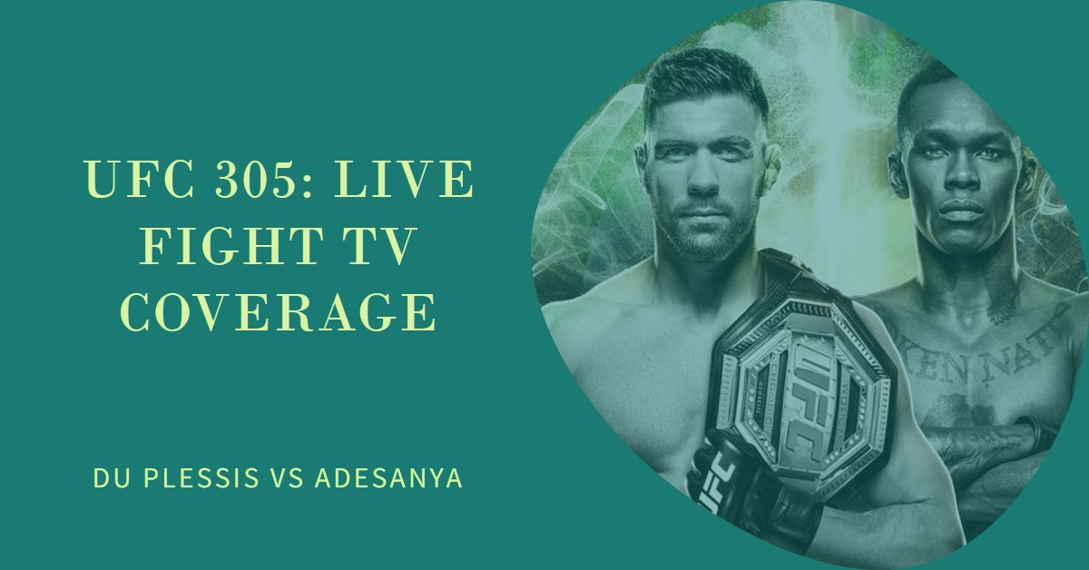 [Here’s LIVe] UFC 305 Du Plessis vs Adesanya LIVE STreams ON TV Channel 17 August 2024 by UFC