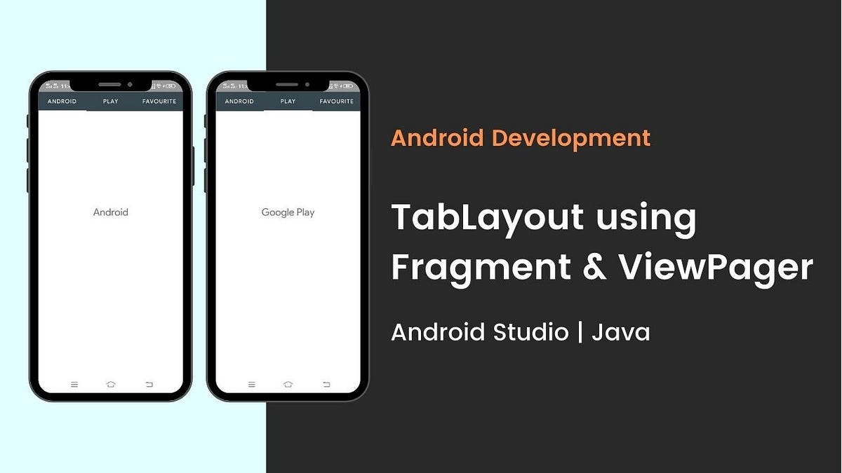 Android Tab Layout using Fragments and ViewPager | Android Studio ...