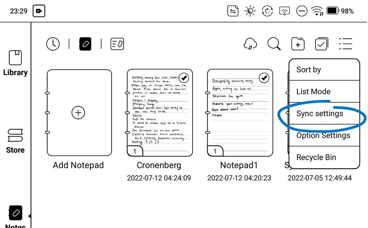 [New method!] How to sync Onyx Boox Note Air 2 handwritten notes with ...