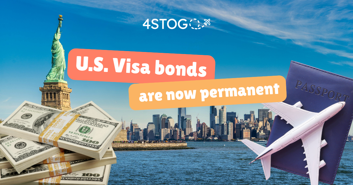 U.S. Visa bonds are now permanent