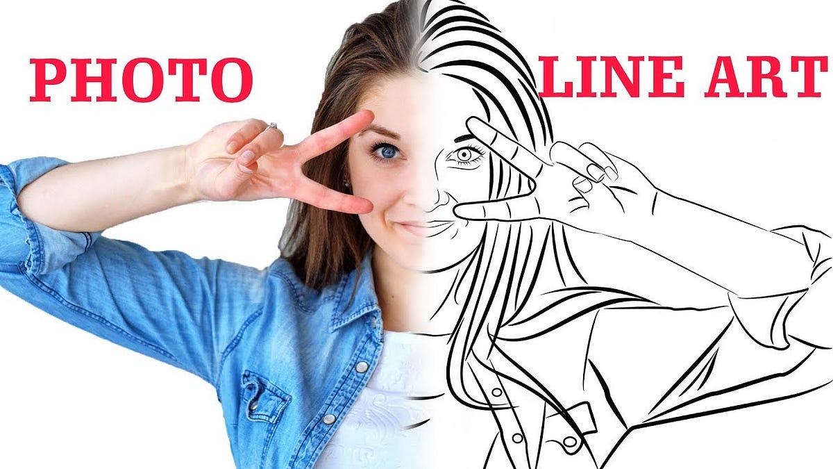 How to Turn an Image Into Line Art with Ease by David Wilson Medium
