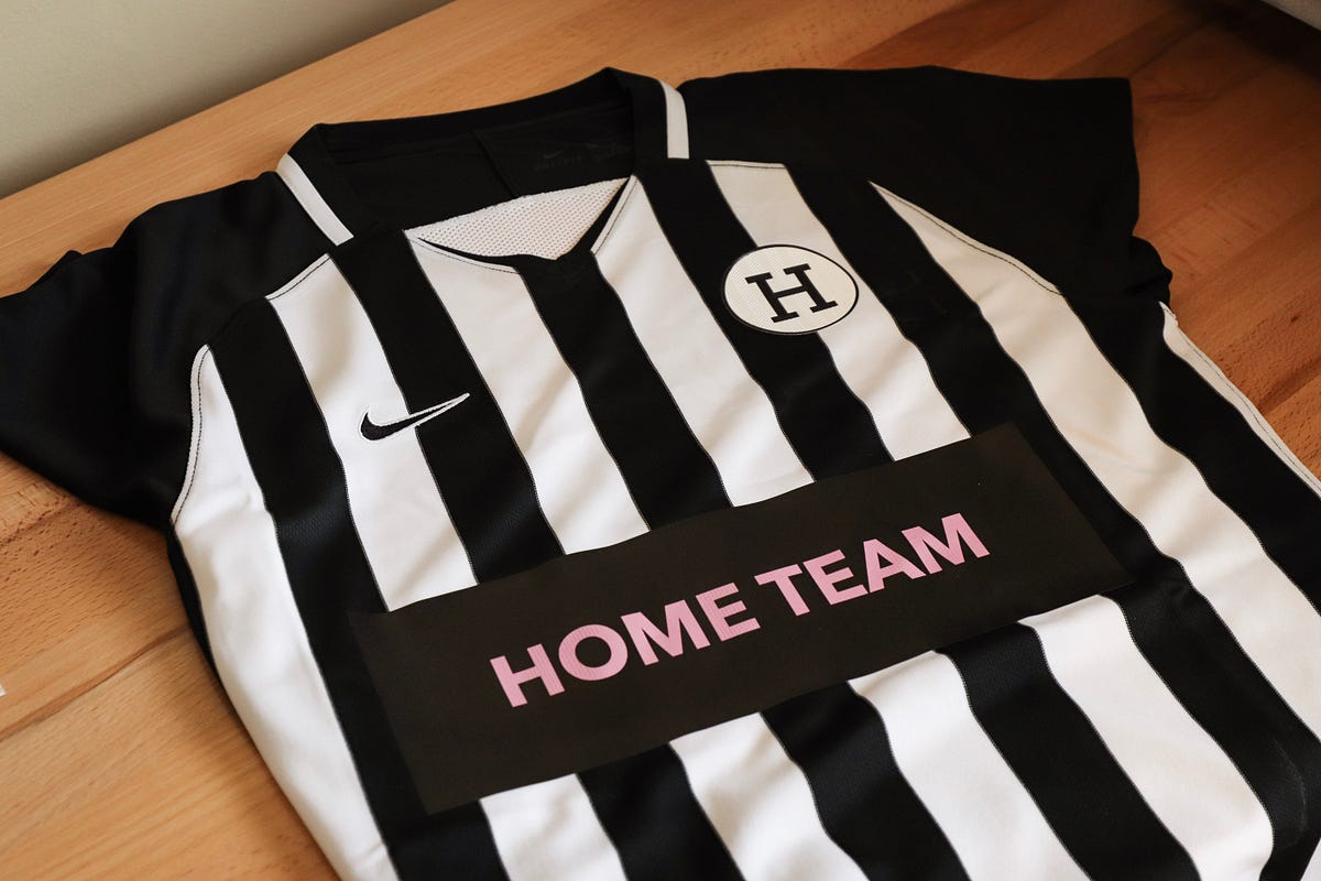 The meaning behind the stripes:. Part 2— behind the design of JERSEY #1, by Brian Munn, Home Team