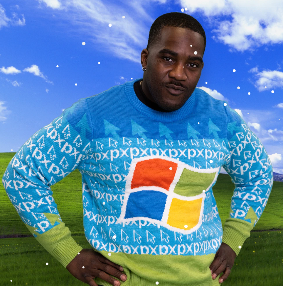 Microsoft Ugly Christmas Sweaters Let You Pretend Its 1995 by Zara Stone The Bold Italic