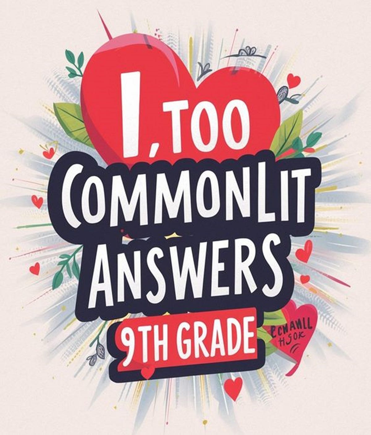 I Too Commonlit Assessment Answers Key PDF 9th Grade Instant Download