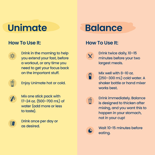 UNICITY: Feel Great Approach: Unimate and Balance