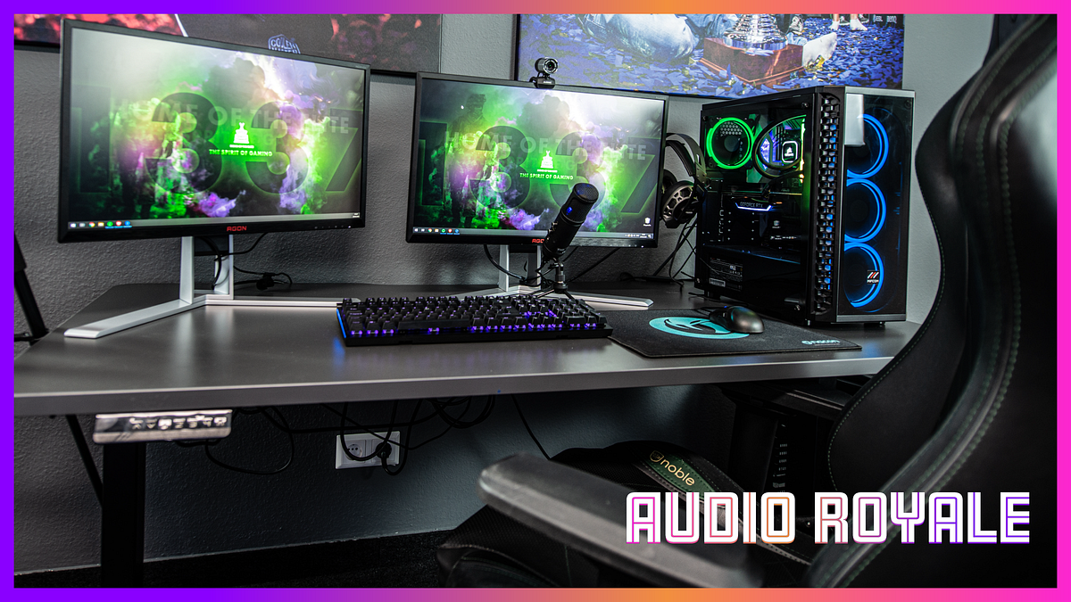 Your GoTo Set Up for SurroundSound Gaming by Audio Royale Audio